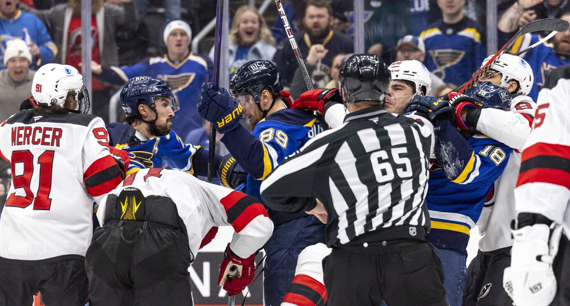 St. Louis Blues vs New Jersey Devils